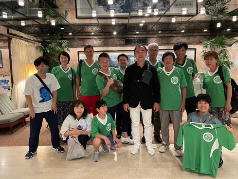 Troupe members after the Kitamon Festival