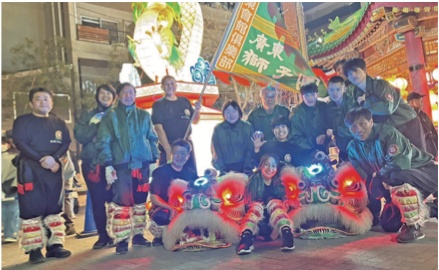 祝舞遊行夜間巡遊